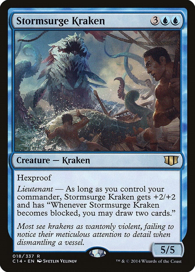 Image for Stormsurge Kraken (18) [Commander 2014] - Magic: The Gathering