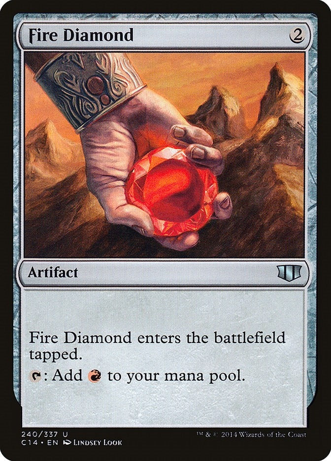 Image for Fire Diamond (240) [Commander 2014] - Magic: The Gathering
