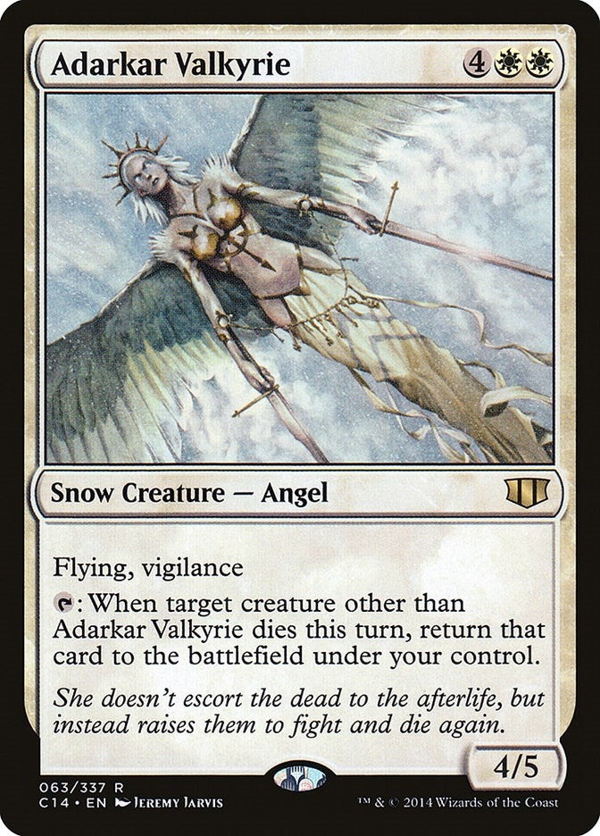 Image for Adarkar Valkyrie (63) [Commander 2014] - Magic: The Gathering