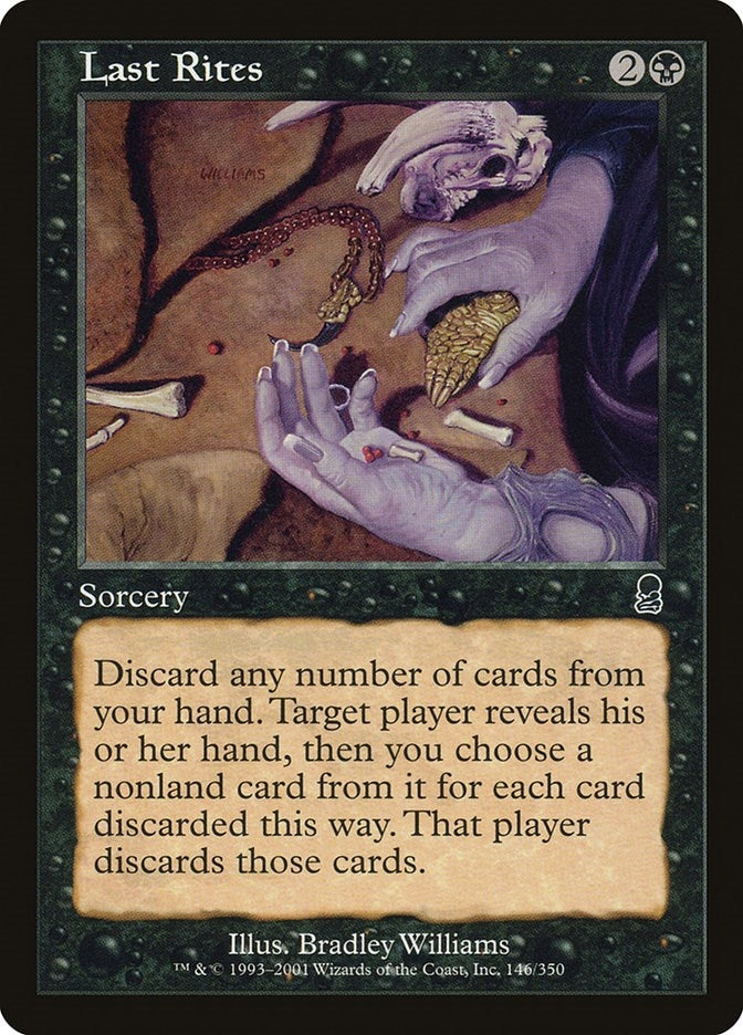 Image for Last Rites (146) [Odyssey] - Magic: The Gathering