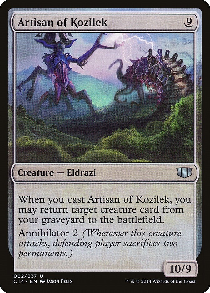 Image for Artisan of Kozilek (62) [Commander 2014] - Magic: The Gathering