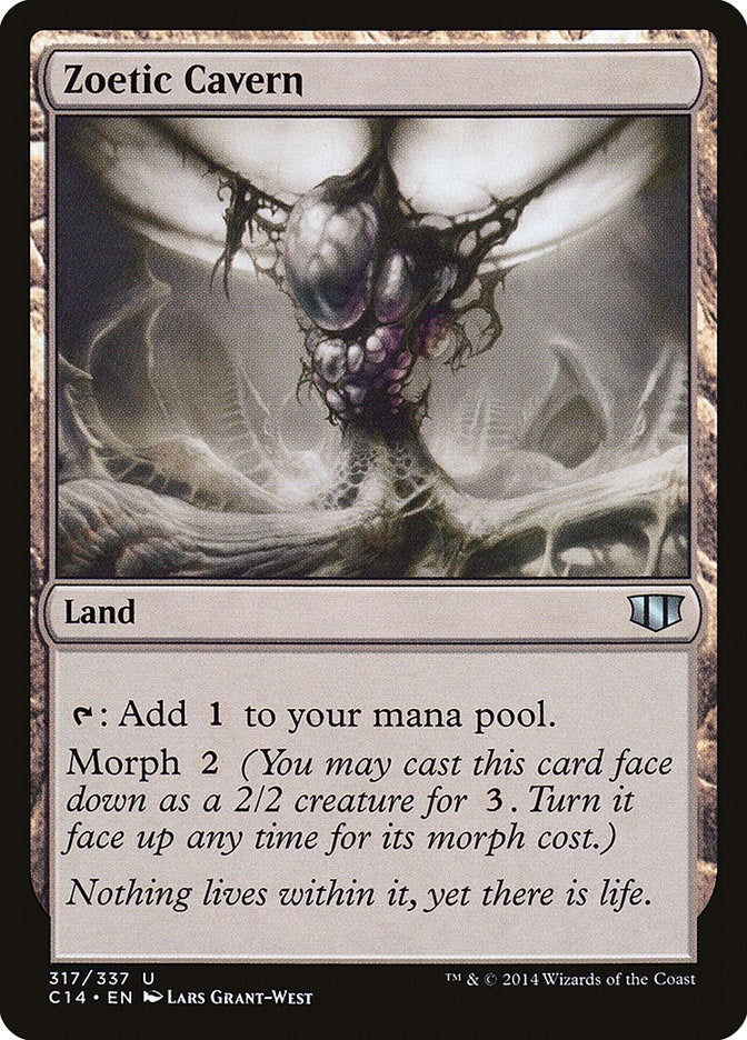 Image for Zoetic Cavern (317) [Commander 2014] - Magic: The Gathering