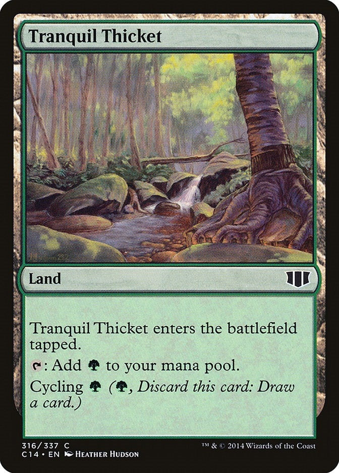 Image for Tranquil Thicket (316) [Commander 2014] - Magic: The Gathering