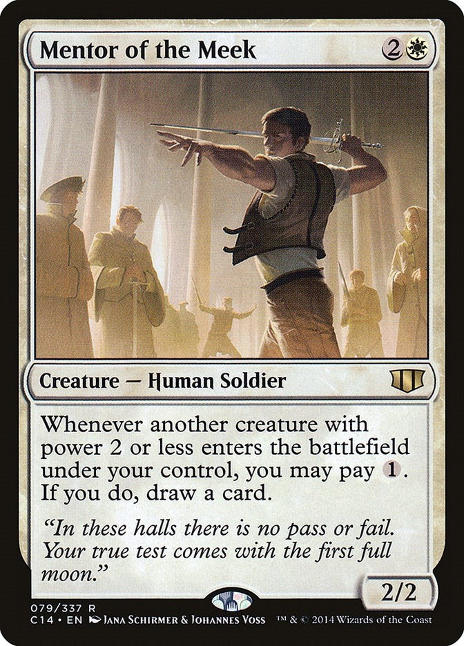 Image for Mentor of the Meek (79) [Commander 2014] - Magic: The Gathering