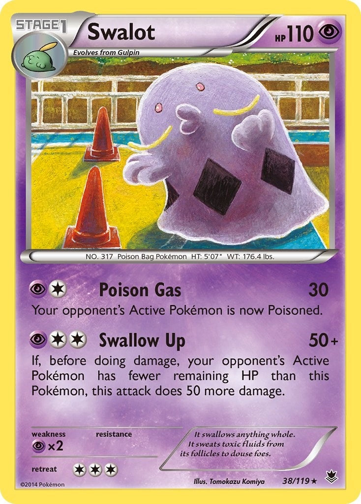 Image for Swalot (38/119) [XY - Phantom Forces] - Pokemon
