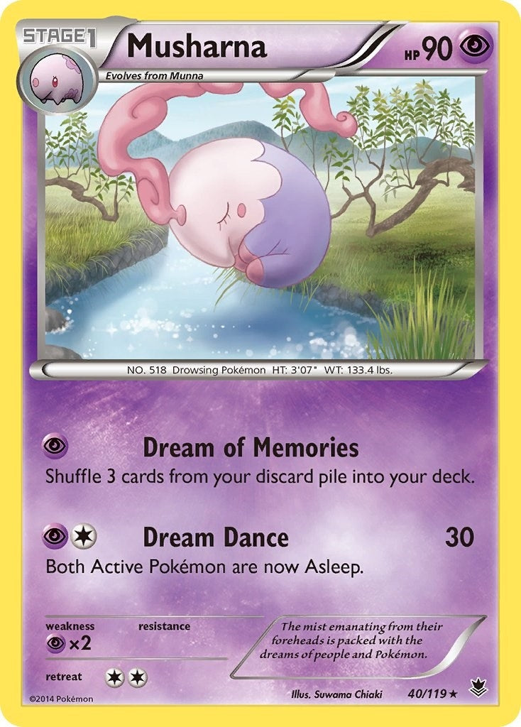 Image for Musharna (40/119) [XY - Phantom Forces] - Pokemon