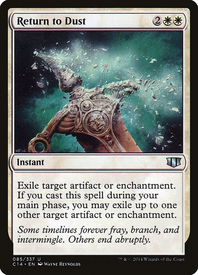 Image for Return to Dust (85) [Commander 2014] - Magic: The Gathering