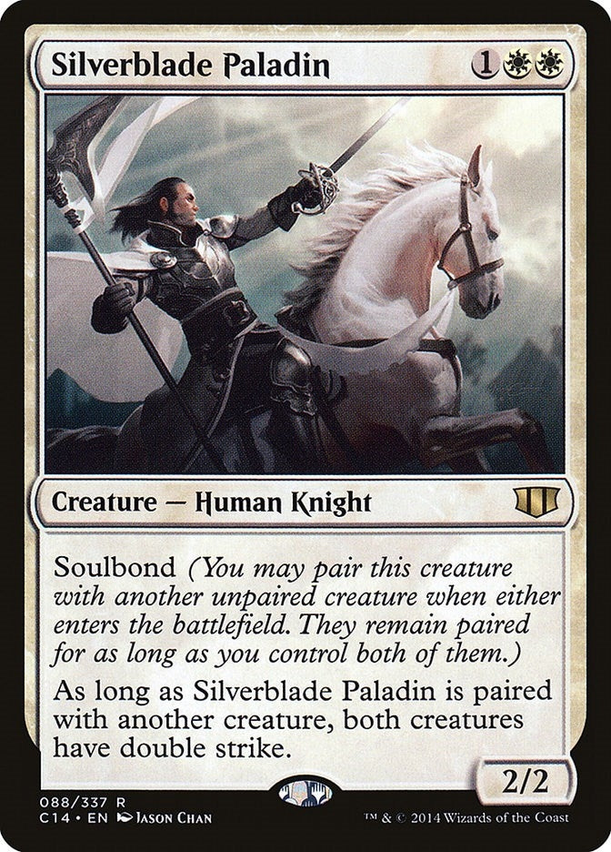 Image for Silverblade Paladin (88) [Commander 2014] - Magic: The Gathering