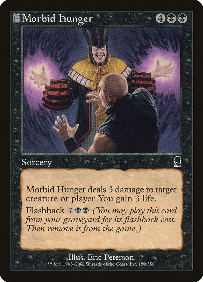 Image for Morbid Hunger (150) [Odyssey] - Magic: The Gathering