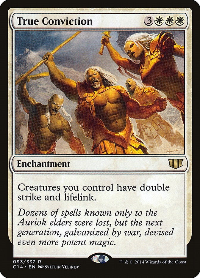 Image for True Conviction (93) [Commander 2014] - Magic: The Gathering