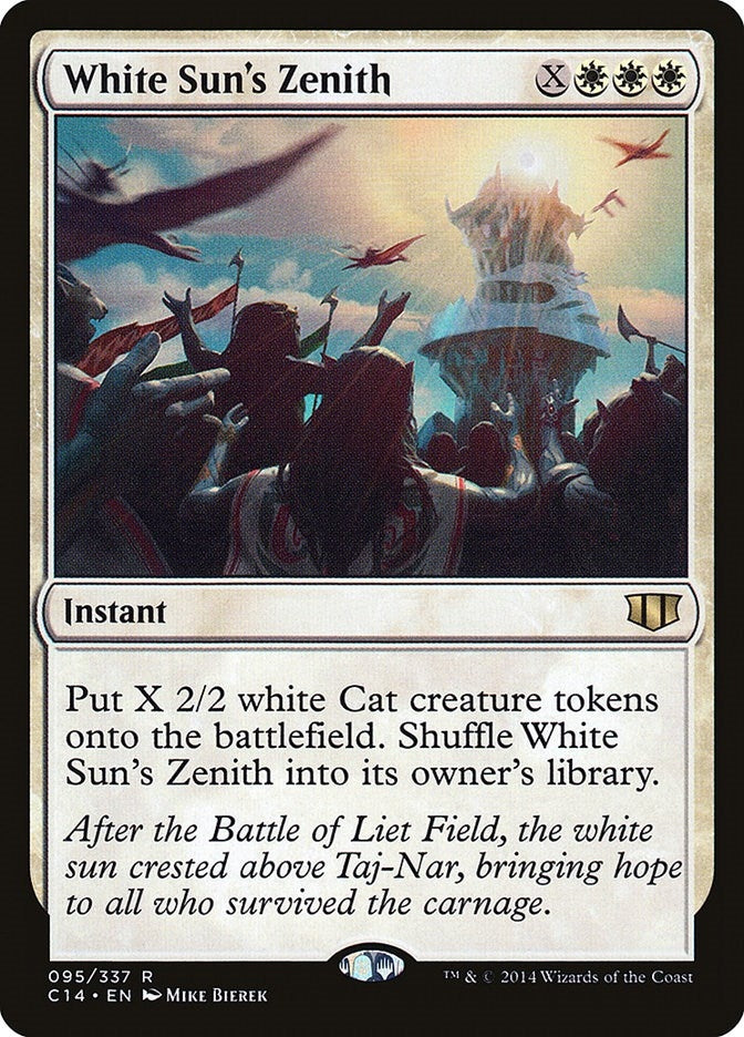 Image for White Sun's Zenith (95) [Commander 2014] - Magic: The Gathering