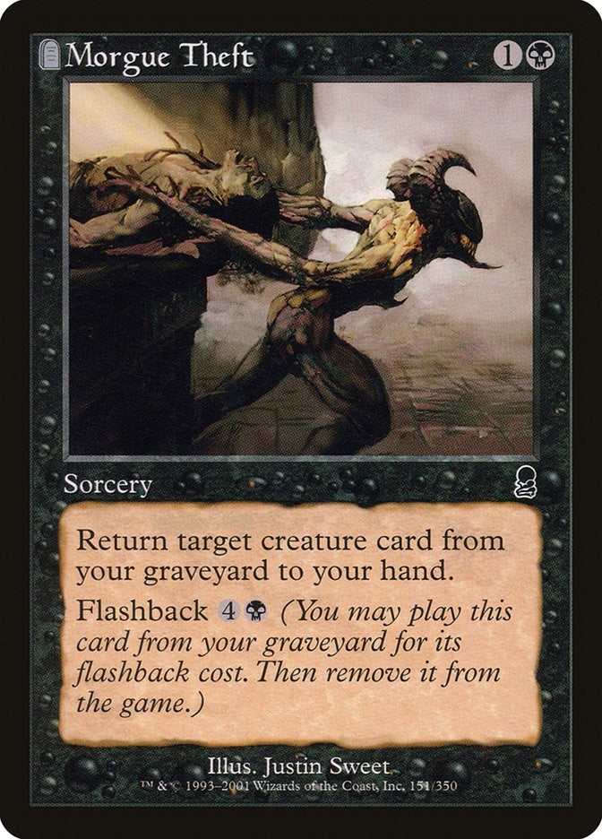 Image for Morgue Theft (151) [Odyssey] - Magic: The Gathering