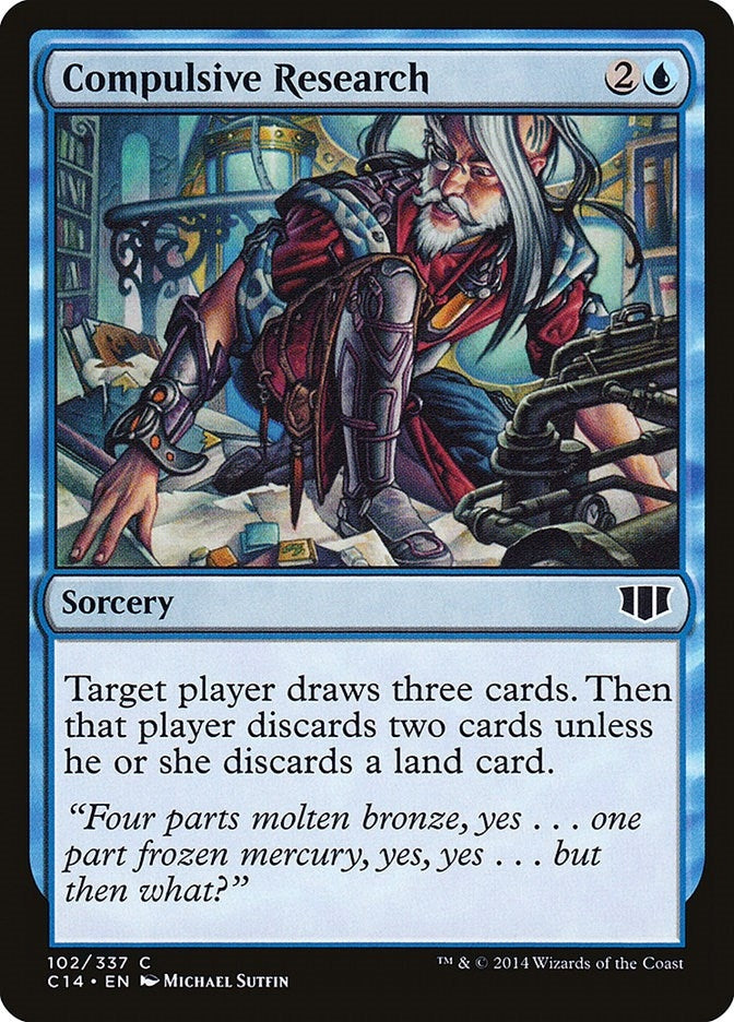 Image for Compulsive Research (102) [Commander 2014] - Magic: The Gathering