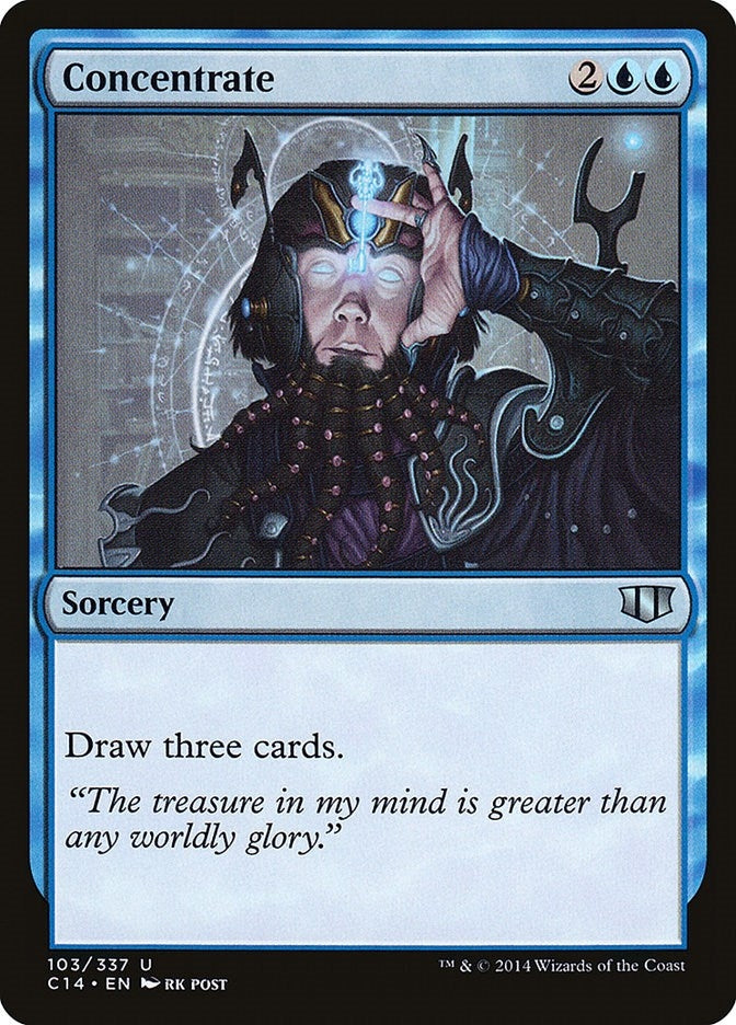 Image for Concentrate (103) [Commander 2014] - Magic: The Gathering
