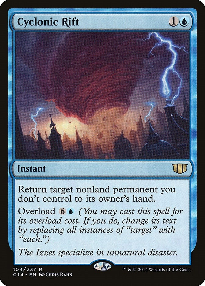 Image for Cyclonic Rift (104) [Commander 2014] - Magic: The Gathering
