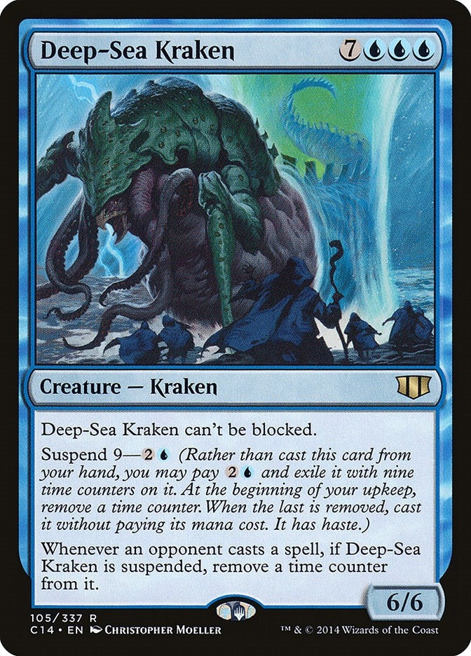 Image for Deep-Sea Kraken (105) [Commander 2014] - Magic: The Gathering