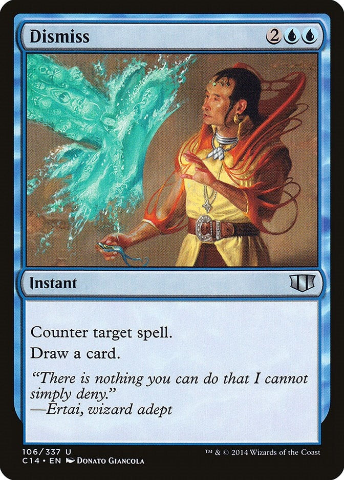 Image for Dismiss (106) [Commander 2014] - Magic: The Gathering