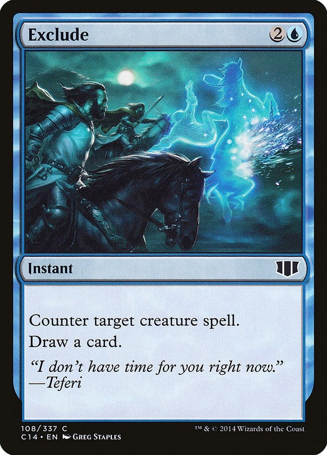 Image for Exclude (108) [Commander 2014] - Magic: The Gathering