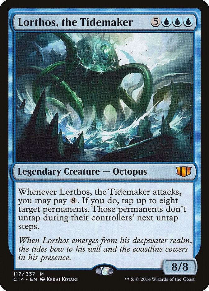 Image for Lorthos, the Tidemaker (117) [Commander 2014] - Magic: The Gathering