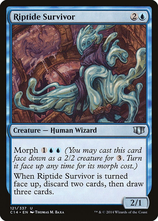 Image for Riptide Survivor (121) [Commander 2014] - Magic: The Gathering