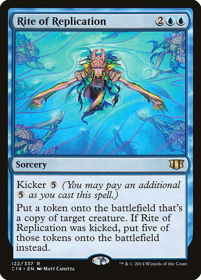 Image for Rite of Replication (122) [Commander 2014] - Magic: The Gathering