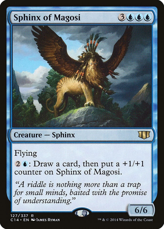 Image for Sphinx of Magosi (127) [Commander 2014] - Magic: The Gathering
