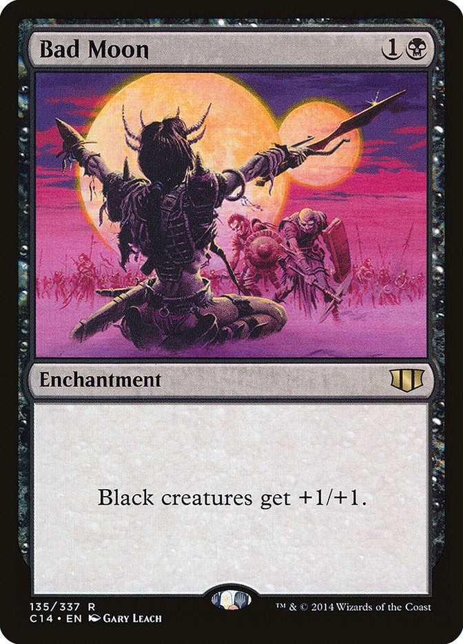 Image for Bad Moon (135) [Commander 2014] - Magic: The Gathering
