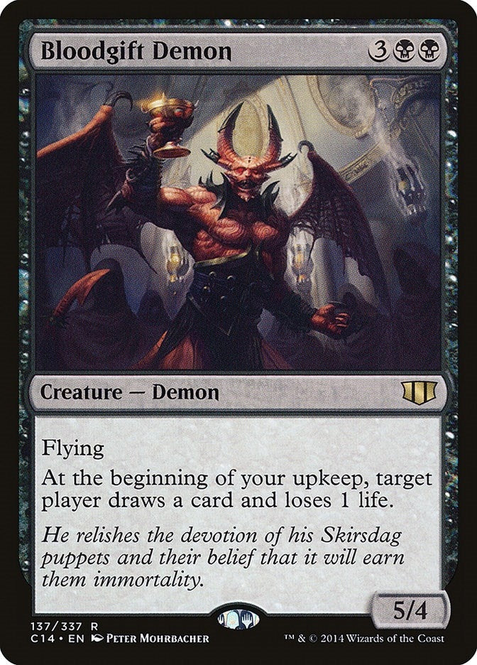 Image for Bloodgift Demon (137) [Commander 2014] - Magic: The Gathering