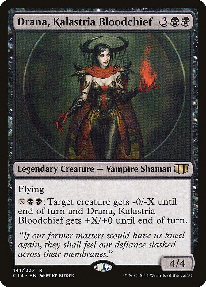 Image for Drana, Kalastria Bloodchief (141) [Commander 2014] - Magic: The Gathering