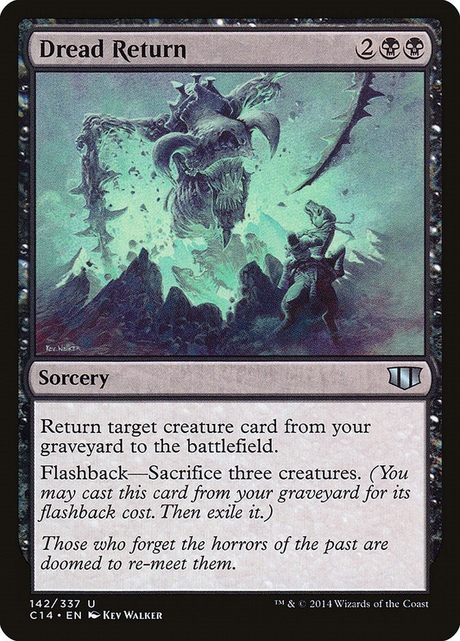 Image for Dread Return (142) [Commander 2014] - Magic: The Gathering