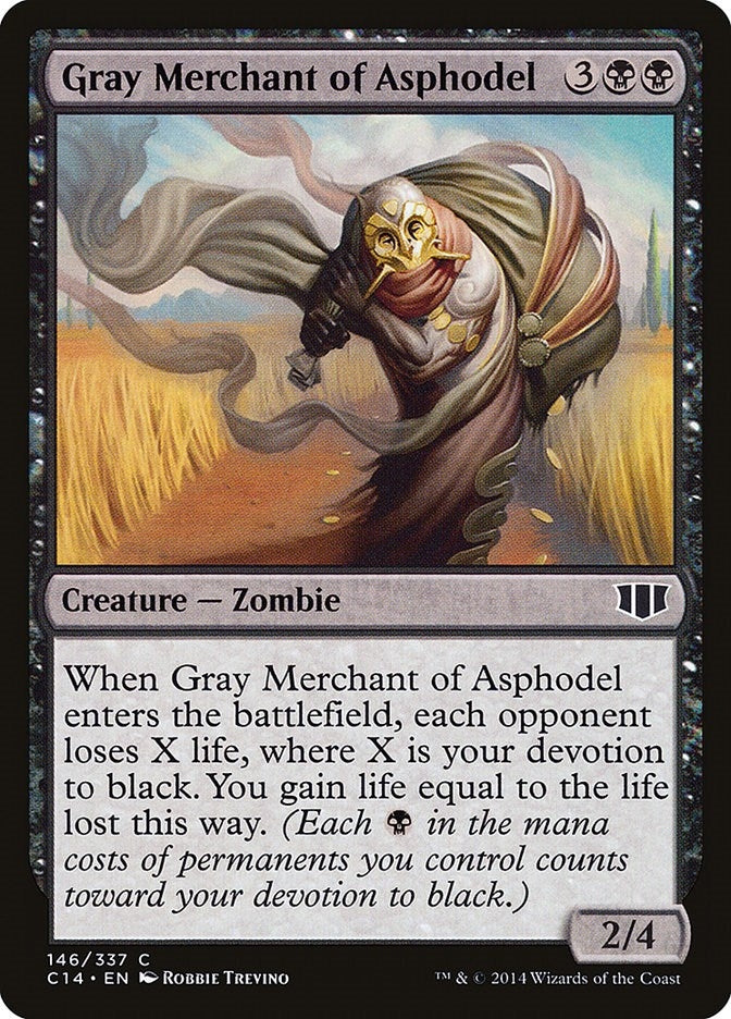 Image for Gray Merchant of Asphodel (146) [Commander 2014] - Magic: The Gathering