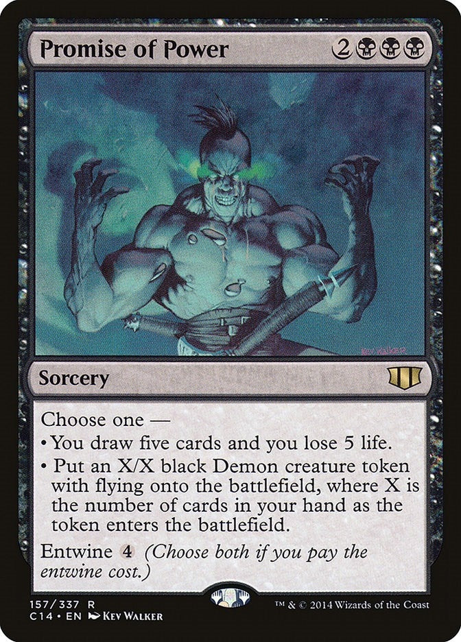 Image for Promise of Power (157) [Commander 2014] - Magic: The Gathering