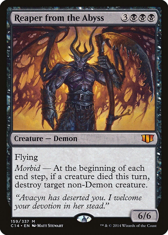 Image for Reaper from the Abyss (159) [Commander 2014] - Magic: The Gathering