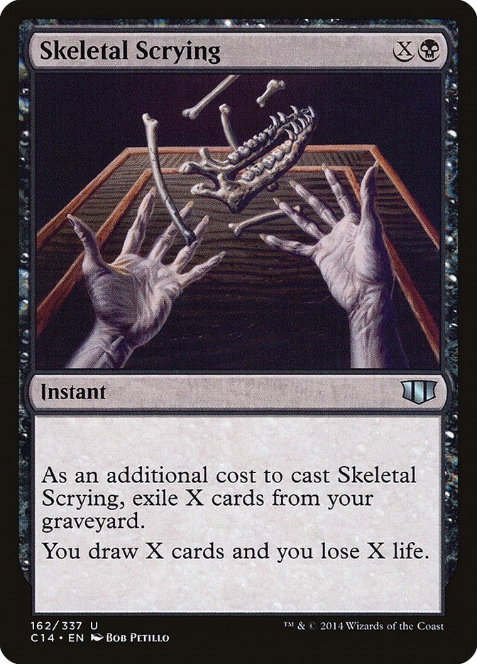 Image for Skeletal Scrying (162) [Commander 2014] - Magic: The Gathering