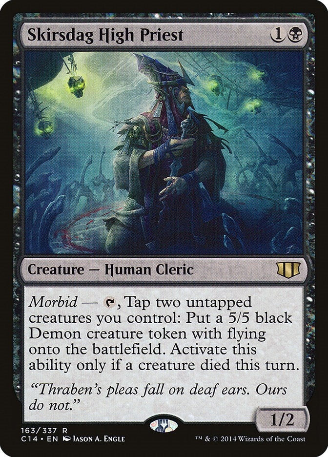 Image for Skirsdag High Priest (163) [Commander 2014] - Magic: The Gathering