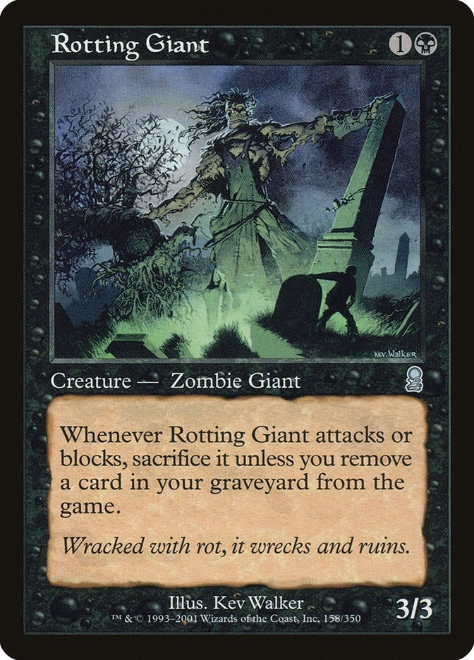 Image for Rotting Giant (158) [Odyssey] - Magic: The Gathering