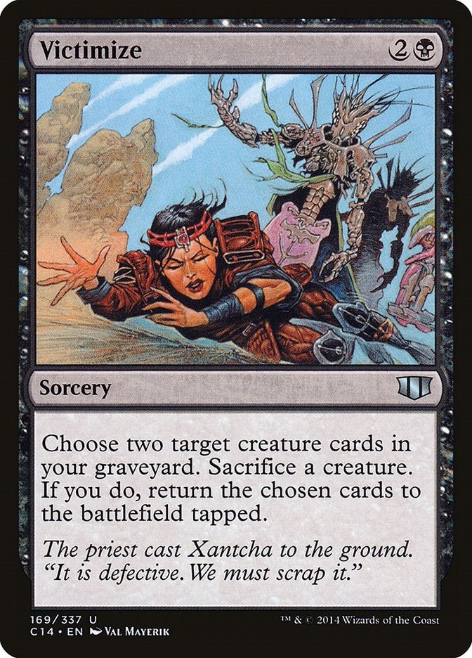 Image for Victimize (169) [Commander 2014] - Magic: The Gathering