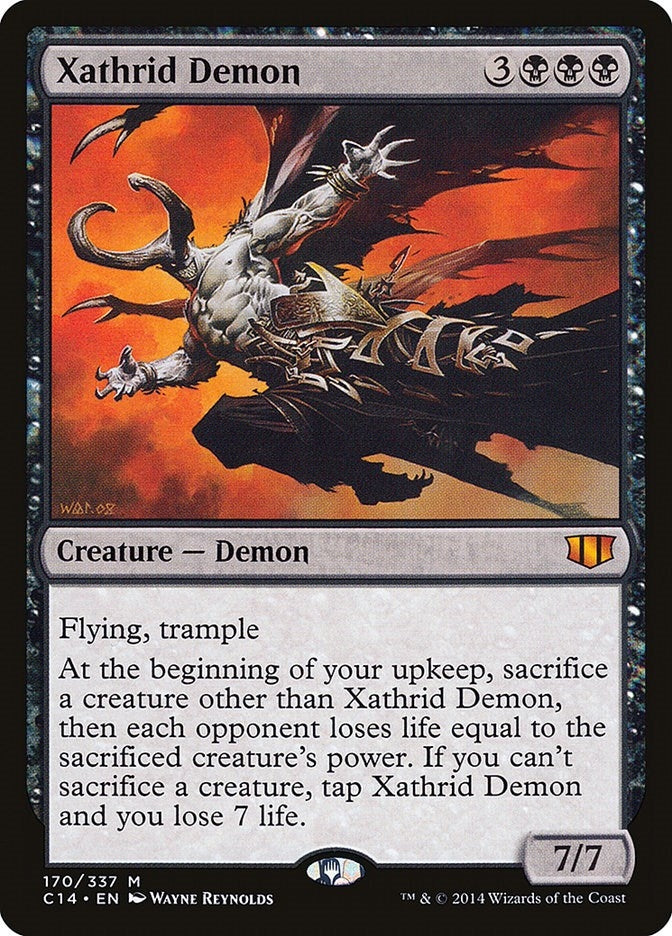 Image for Xathrid Demon (170) [Commander 2014] - Magic: The Gathering