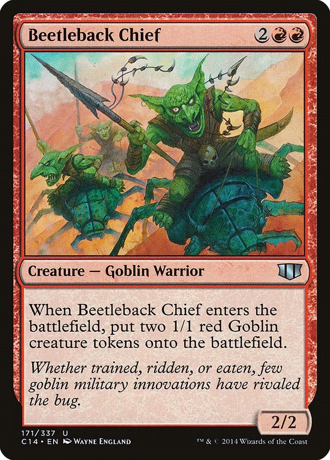 Image for Beetleback Chief (171) [Commander 2014] - Magic: The Gathering