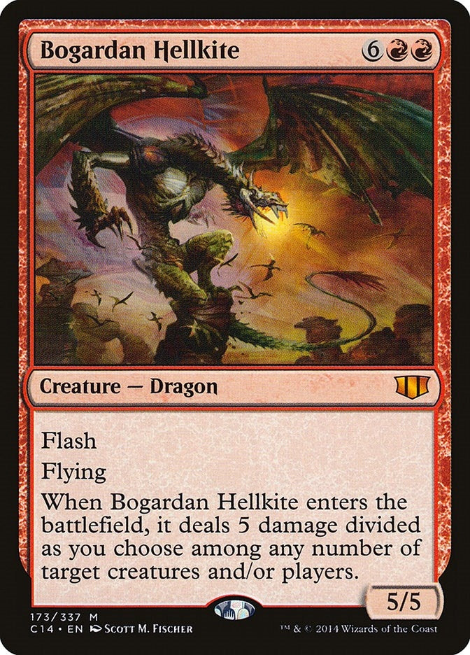 Image for Bogardan Hellkite (173) [Commander 2014] - Magic: The Gathering