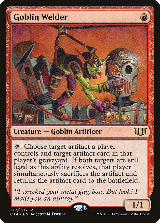 Image for Goblin Welder (177) [Commander 2014] - Magic: The Gathering