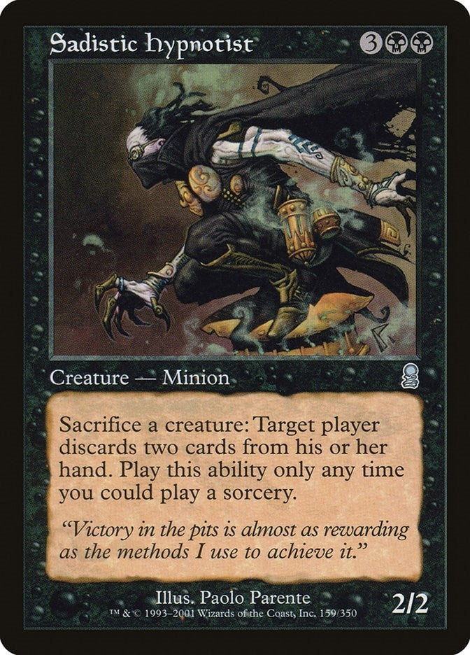 Image for Sadistic Hypnotist (159) [Odyssey] - Magic: The Gathering