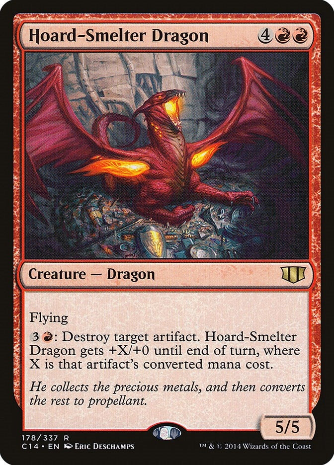 Image for Hoard-Smelter Dragon (178) [Commander 2014] - Magic: The Gathering