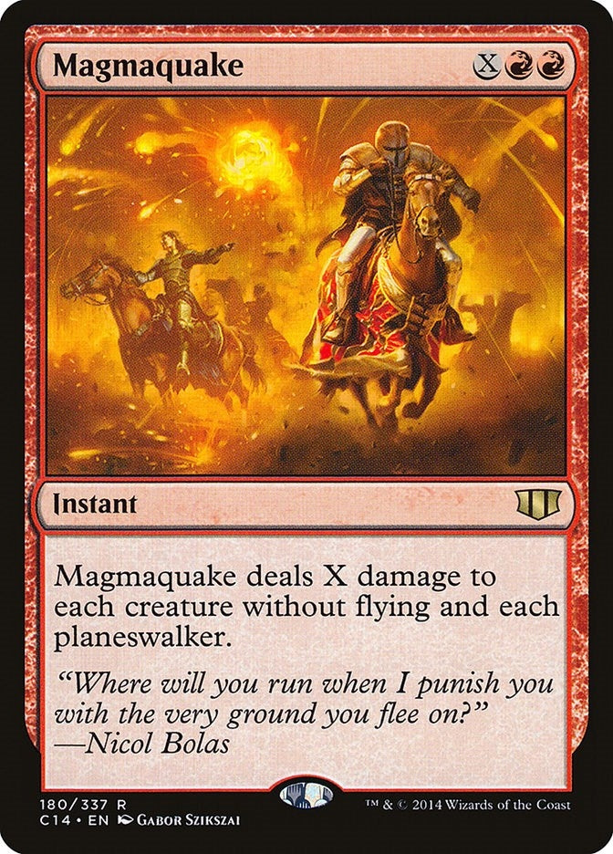 Image for Magmaquake (180) [Commander 2014] - Magic: The Gathering