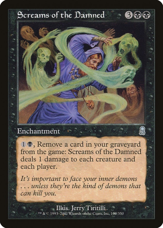 Image for Screams of the Damned (160) [Odyssey] - Magic: The Gathering