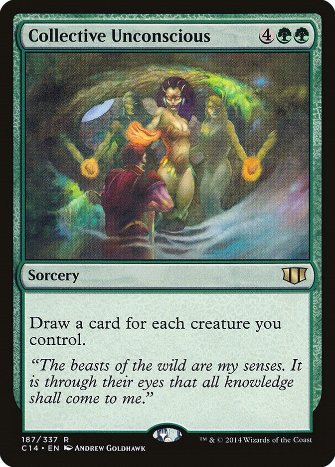 Image for Collective Unconscious (187) [Commander 2014] - Magic: The Gathering