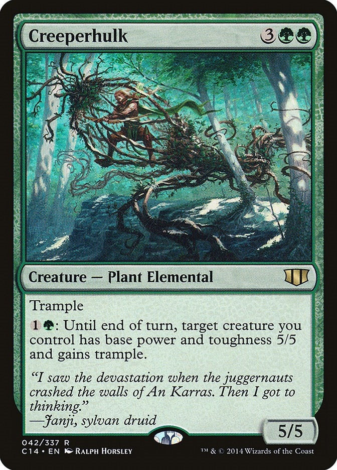 Image for Creeperhulk (42) [Commander 2014] - Magic: The Gathering