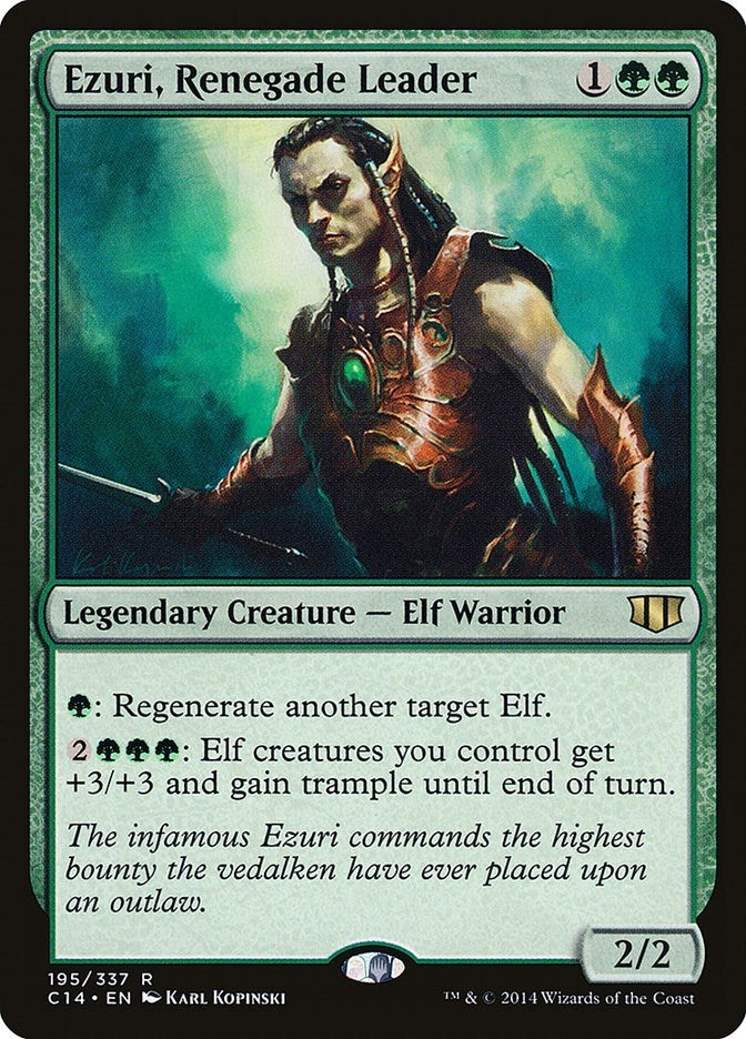 Image for Ezuri, Renegade Leader (195) [Commander 2014] - Magic: The Gathering
