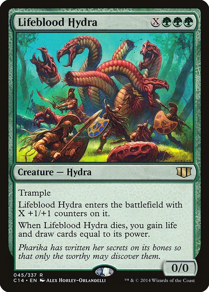 Image for Lifeblood Hydra (45) [Commander 2014] - Magic: The Gathering