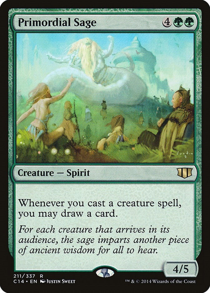 Image for Primordial Sage (211) [Commander 2014] - Magic: The Gathering